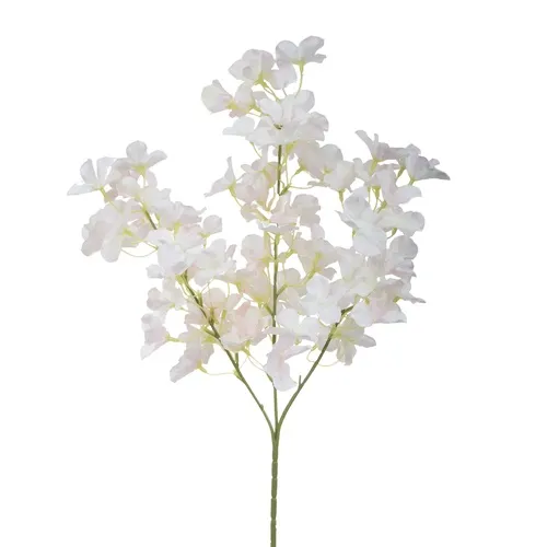 Hortenzia - vetvička 60 cm white K348  